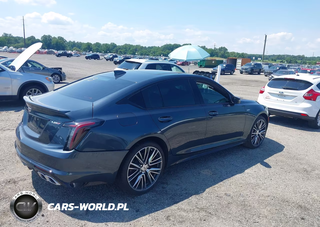 2021 Cadillac Ct5 V-Series VIN:1G6DV5RW9M0130813 - 4