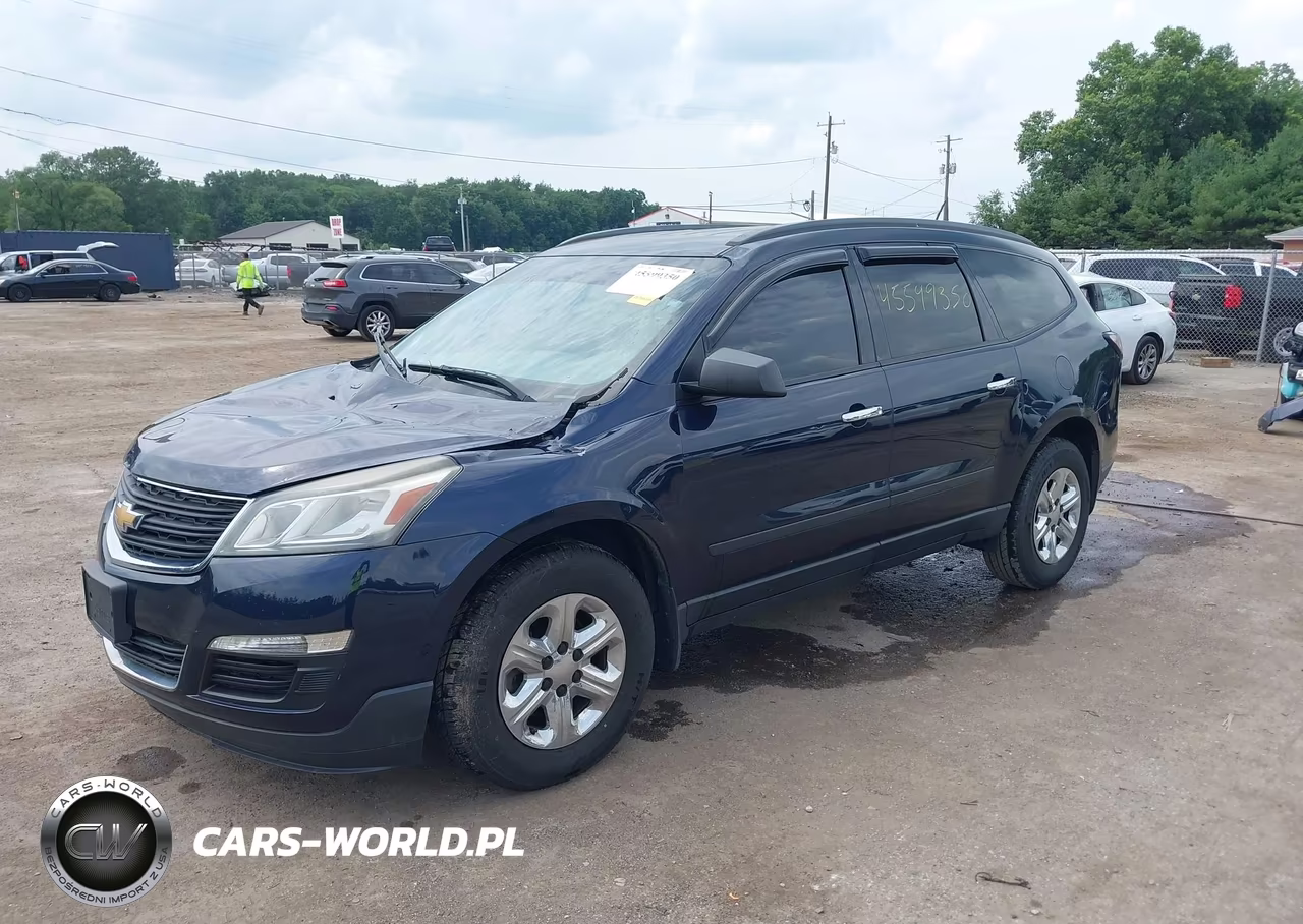 2015 Chevrolet Traverse Ls VIN:1GNKRFED9FJ182563 - 2