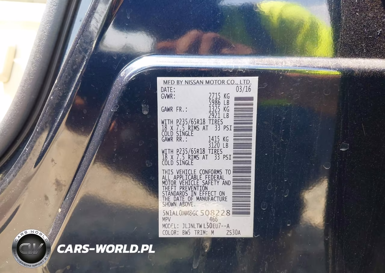 INFINITI QX60 VIN:5N1AL0MM8GC508228 - 9