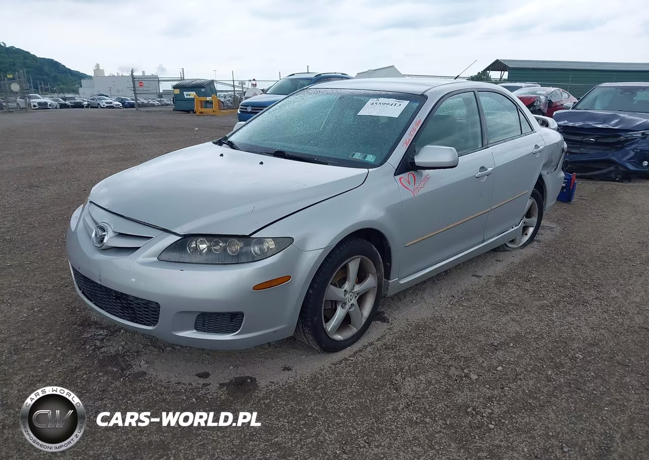 2008 Mazda Mazda6 I Sport Ve VIN:1YVHP80C285M44383 - 2