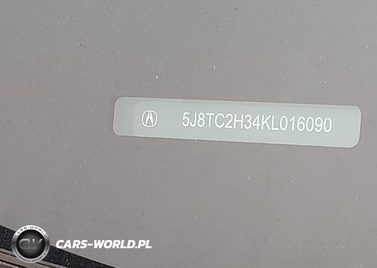 2019 Acura Rdx Standard VIN:5J8TC2H34KL016090 - 18