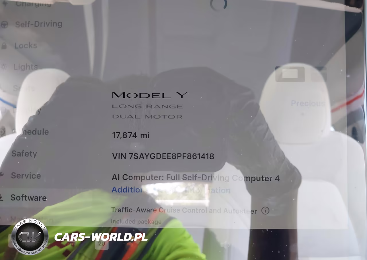 2023 Tesla Model Y Awd-Long Range Dual Motor All-Wheel Drive VIN:7SAYGDEE8PF861418 - 15