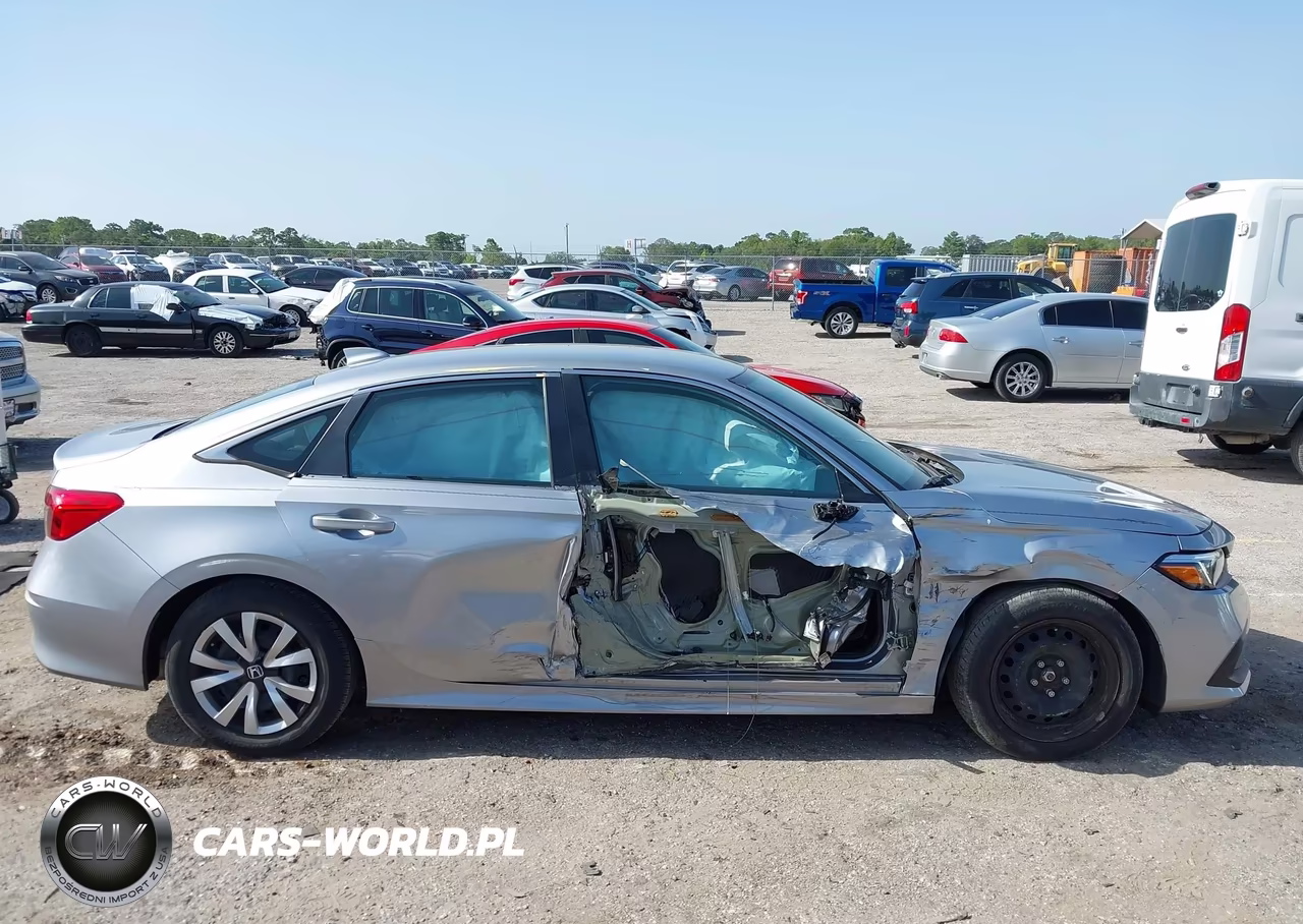 2022 Honda Civic Lx VIN:2HGFE2F26NH545446 - 13