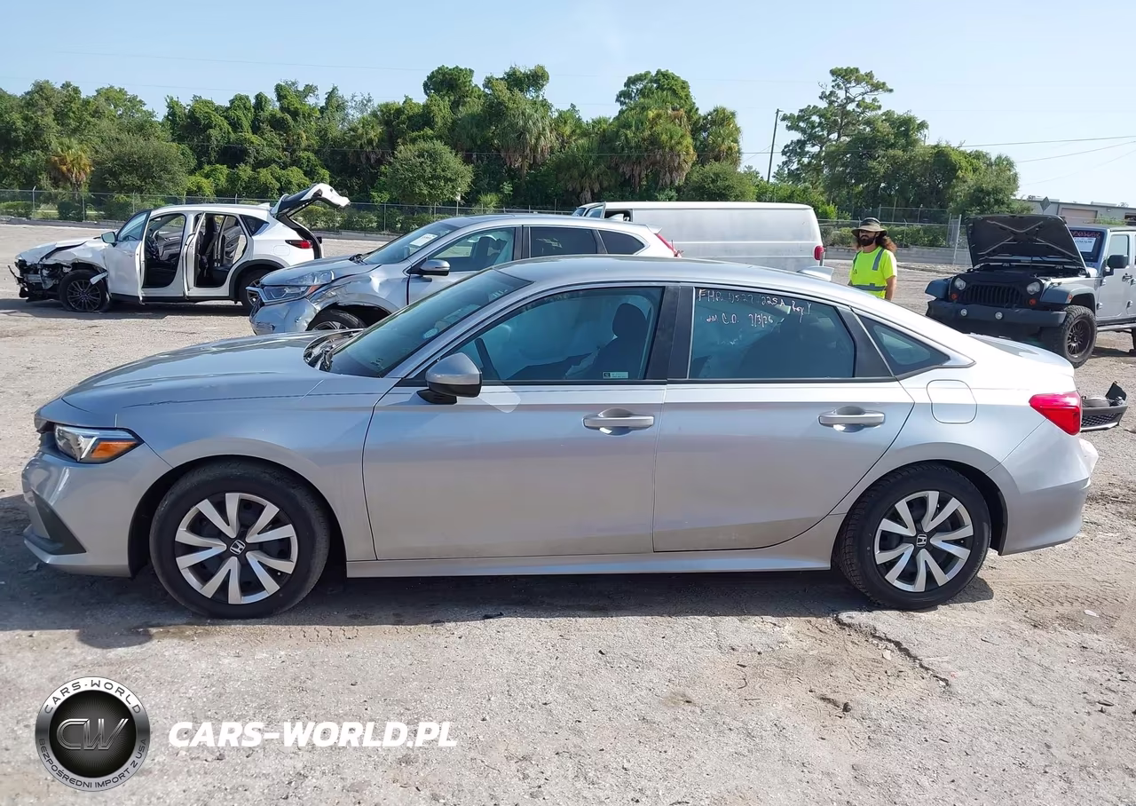 2022 Honda Civic Lx VIN:2HGFE2F26NH545446 - 14