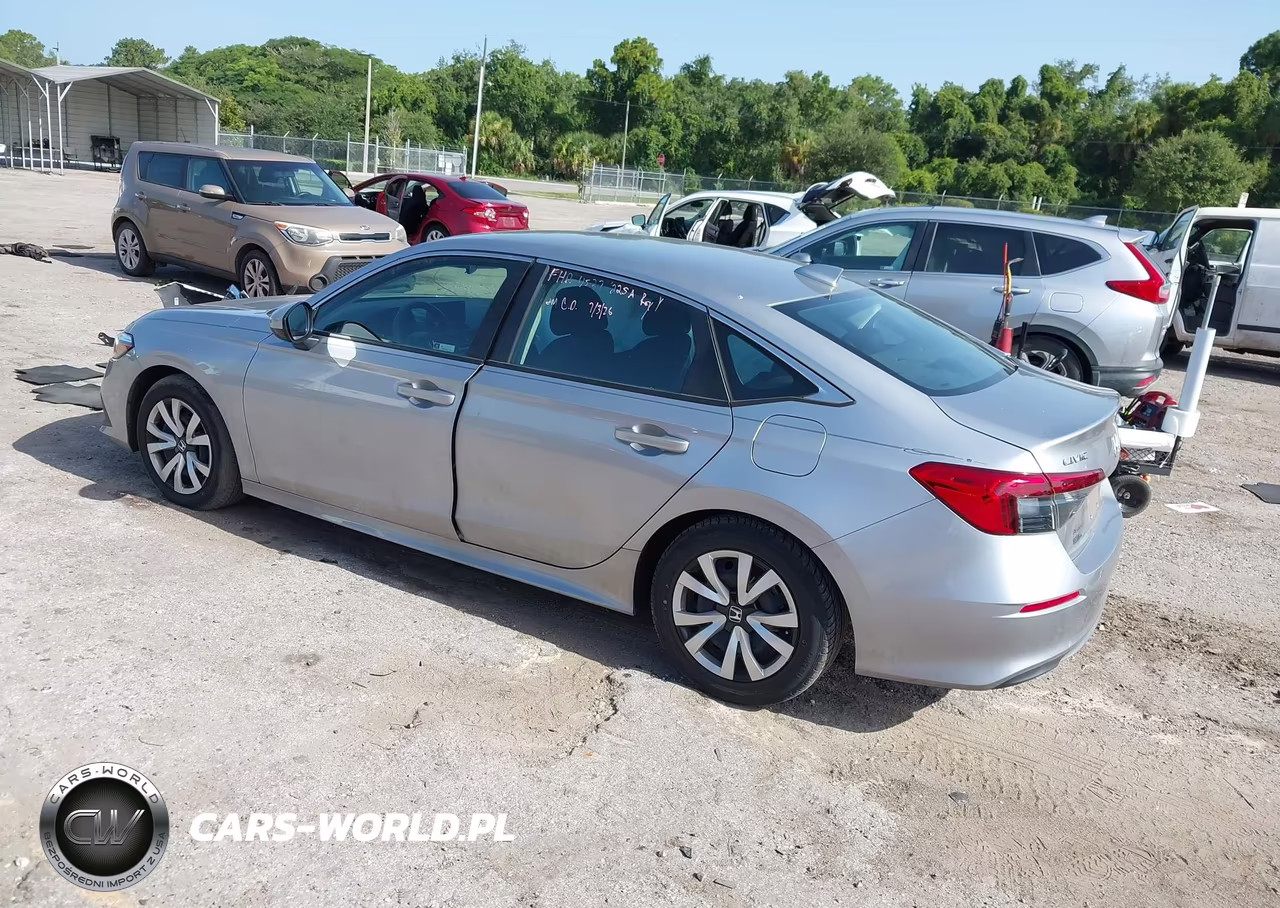 2022 Honda Civic Lx VIN:2HGFE2F26NH545446 - 3