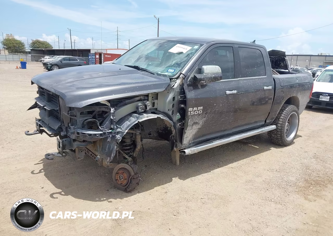 2017 Ram 1500 Lone Star Silver 4X4 5'7 Box VIN:1C6RR7LT7HS729048 - 2