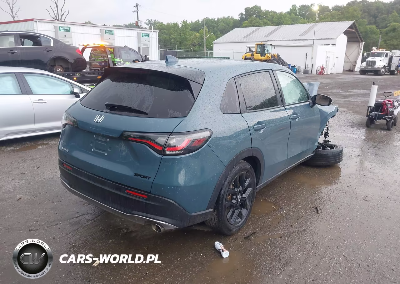 2024 Honda Hr-V Awd Sport-Awd Sport W-O Bsi VIN:3CZRZ2H5XRM741706 - 4