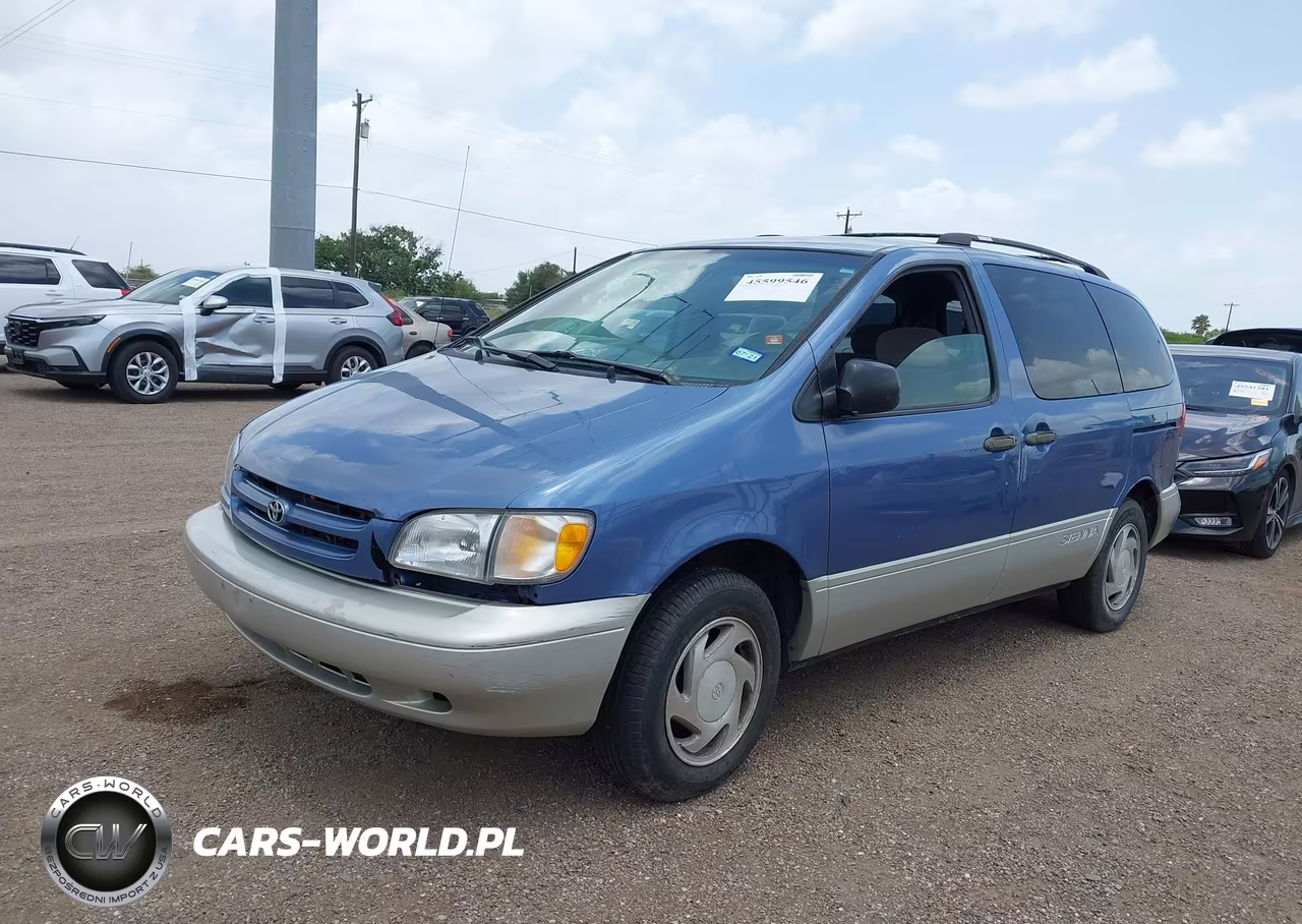 2000 Toyota Sienna Xle VIN:4T3ZF13C5YU178544 - 2
