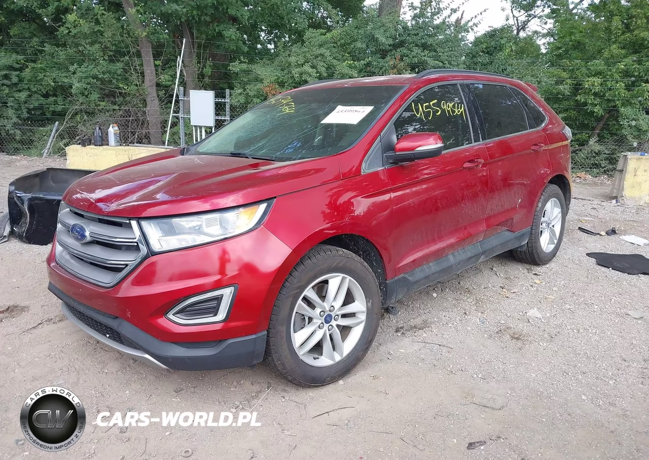 2015 Ford Edge Sel VIN:2FMTK4J86FBB39796 - 2