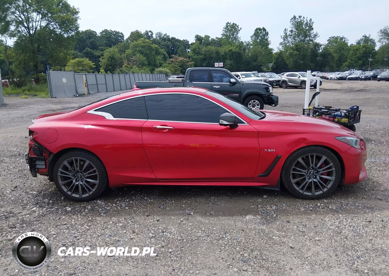 2017 Infiniti Q60 3.0T Red Sport 400 VIN:JN1FV7EL2HM701492 - 13