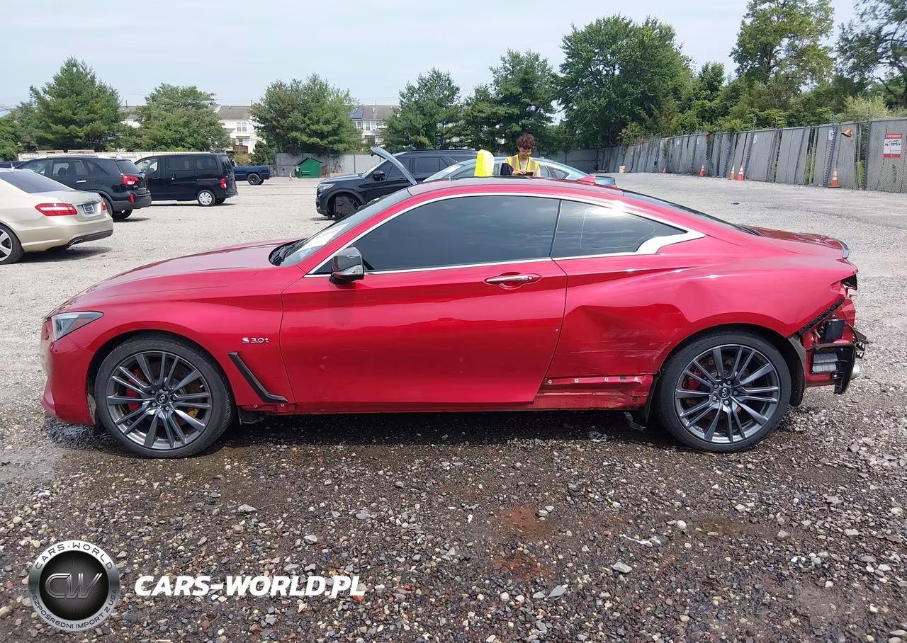 2017 Infiniti Q60 3.0T Red Sport 400 VIN:JN1FV7EL2HM701492 - 14