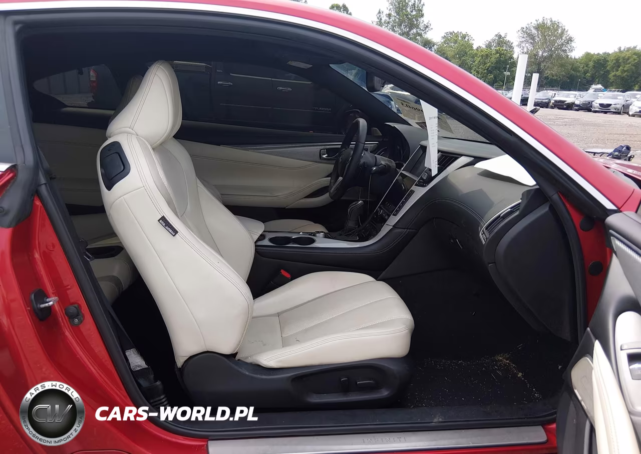 2017 Infiniti Q60 3.0T Red Sport 400 VIN:JN1FV7EL2HM701492 - 5