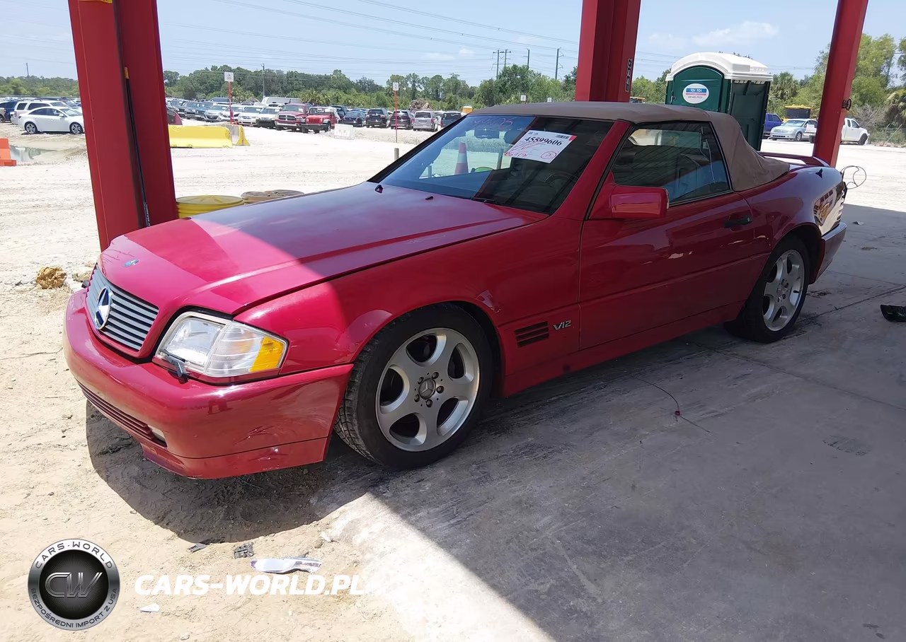 1995 Mercedes-Benz Sl 600 VIN:WDBFA76E5SF119177 - 2