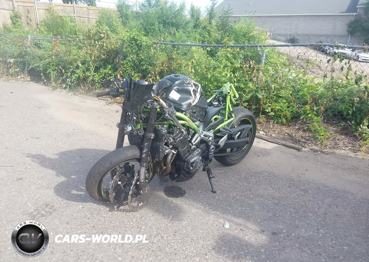 2019 Kawasaki Zr900 VIN:JKAZR2B10KA031349 - 2