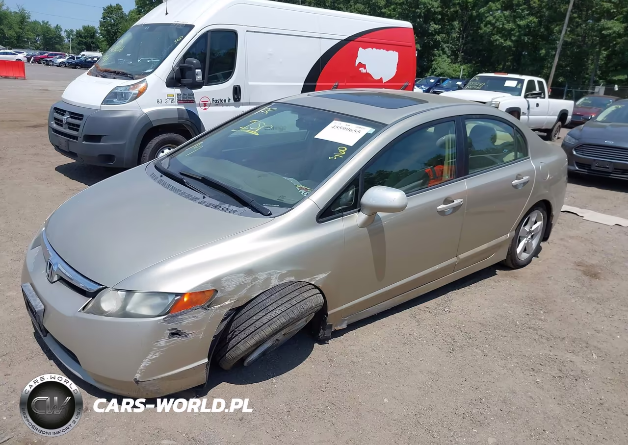 2007 Honda Civic Ex VIN:1HGFA16807L076256 - 2