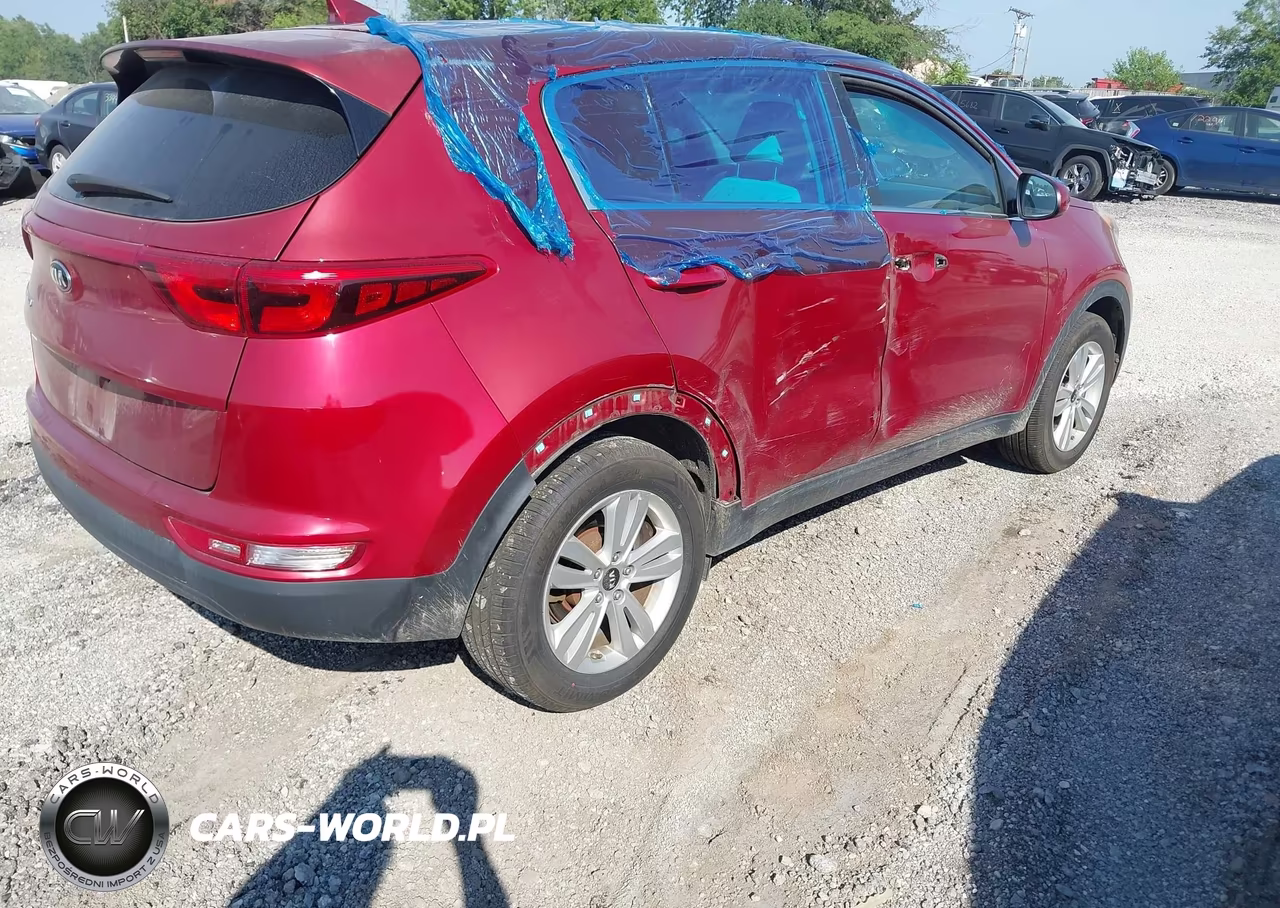 2017 Kia Sportage Lx VIN:KNDPM3AC0H7114631 - 4