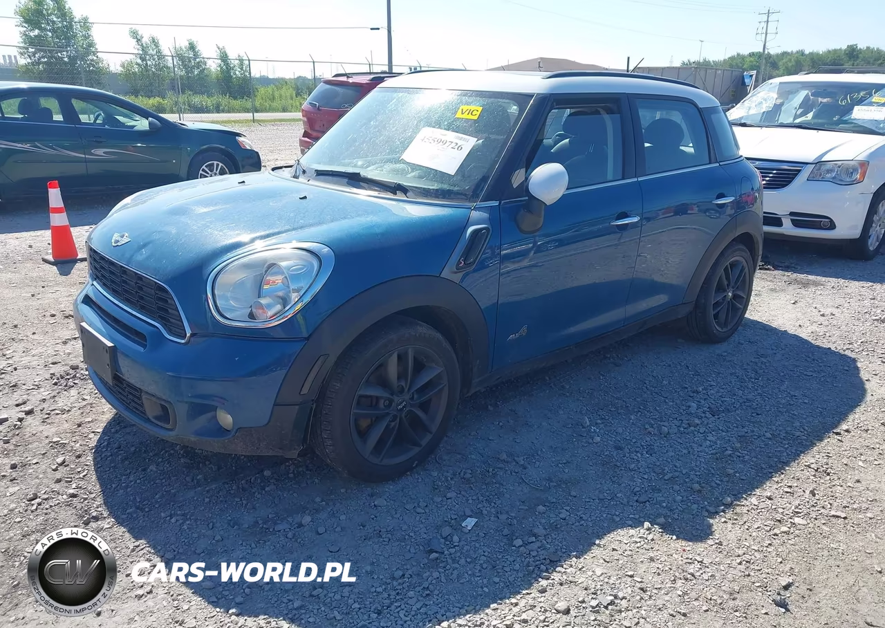 2011 Mini Cooper S Countryman VIN:WMWZC5C51BWM10757 - 2
