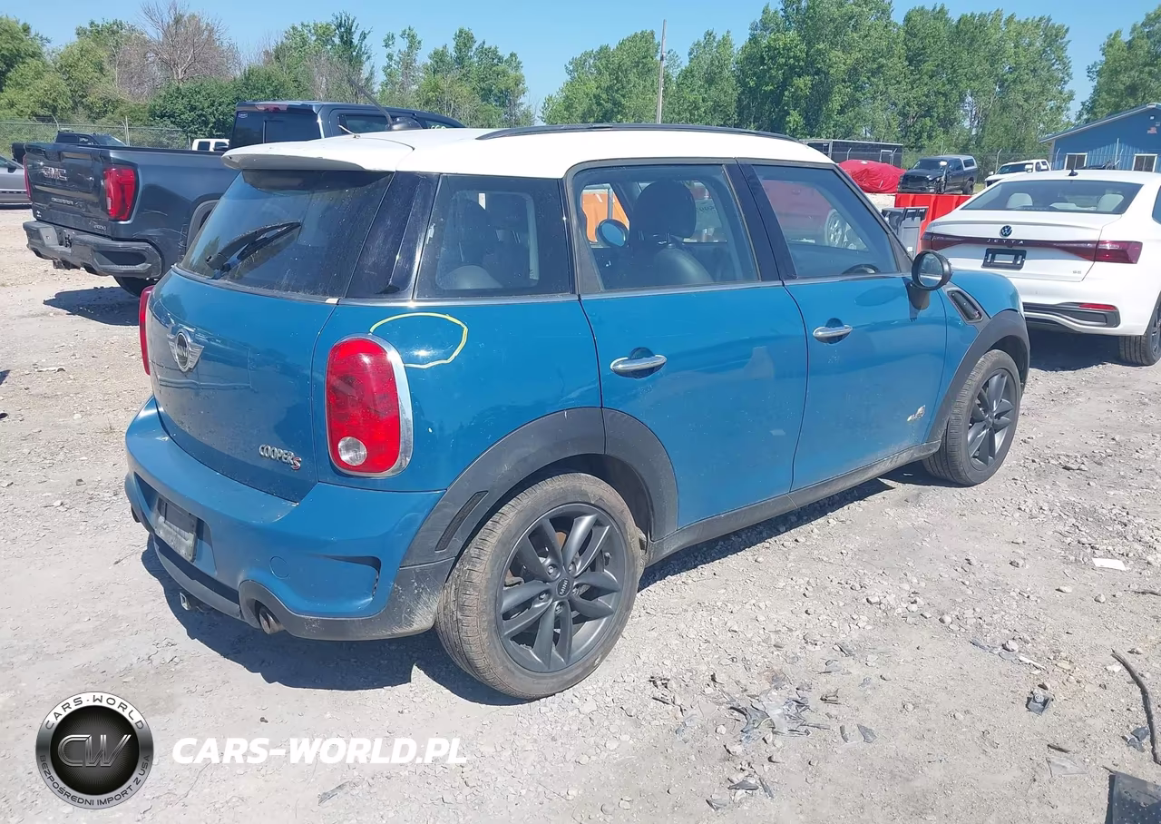 2011 Mini Cooper S Countryman VIN:WMWZC5C51BWM10757 - 4