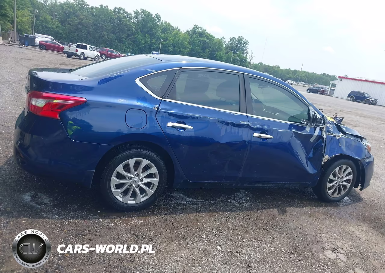 2019 Nissan Sentra Sv VIN:3N1AB7AP4KY455481 - 13