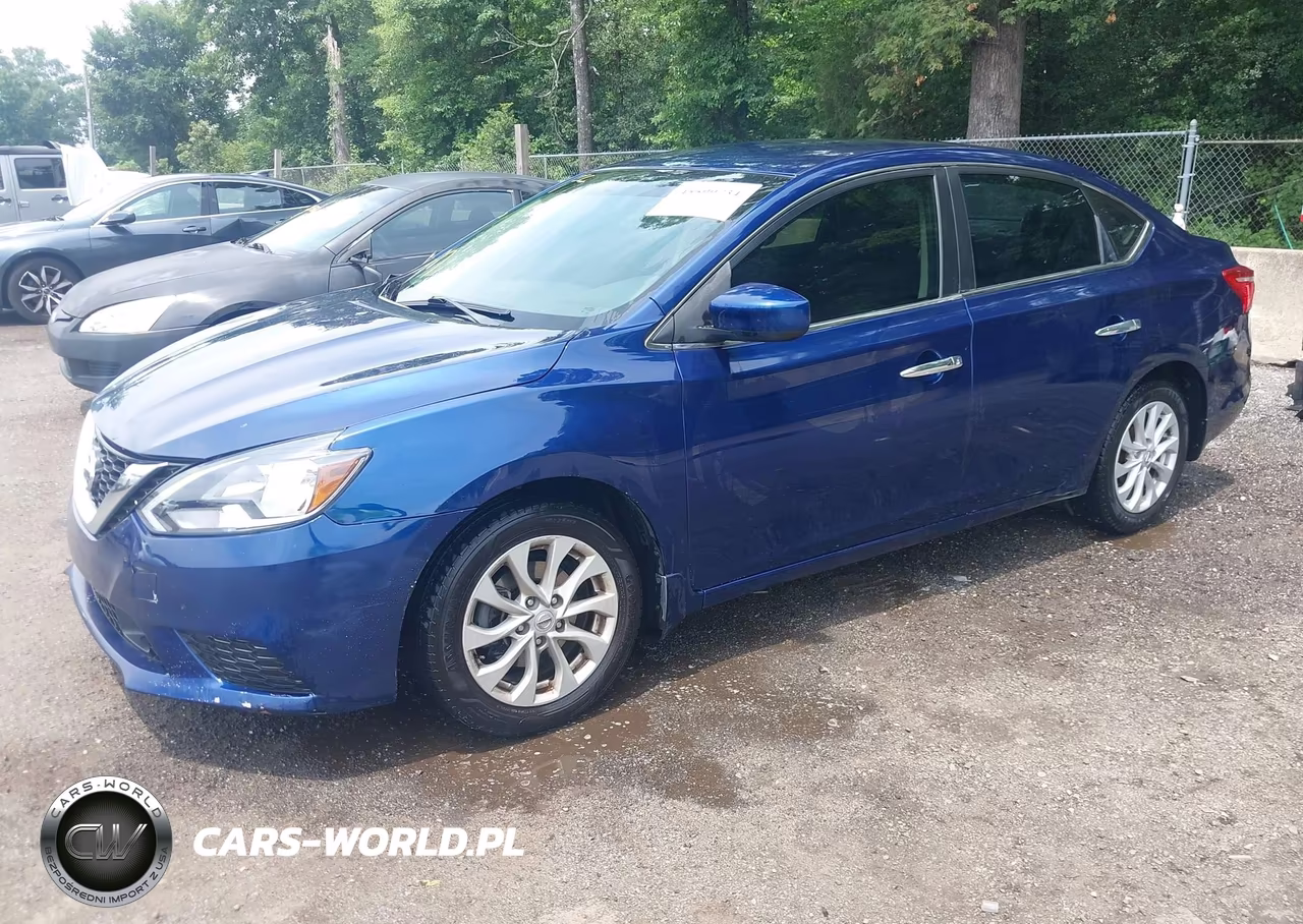 2019 Nissan Sentra Sv VIN:3N1AB7AP4KY455481 - 2