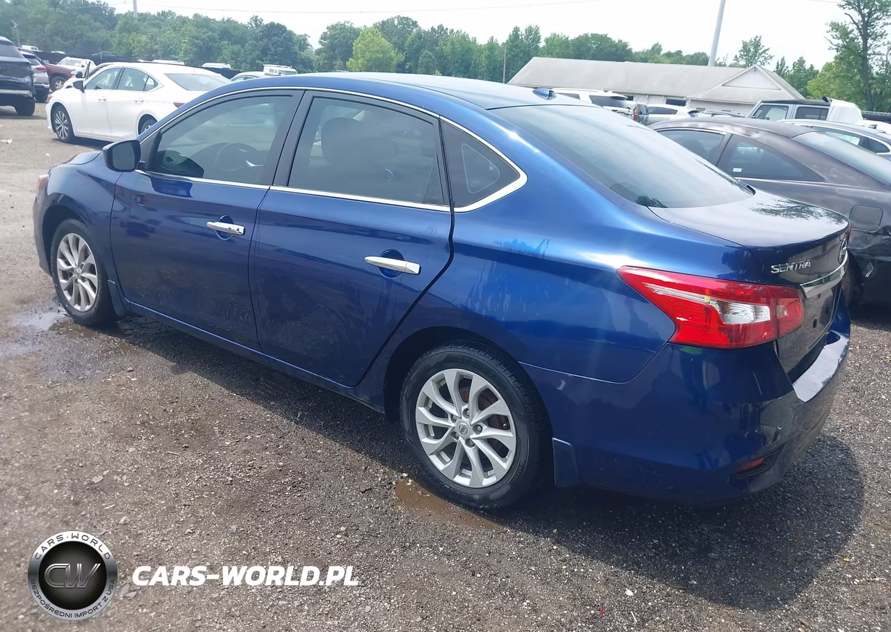 2019 Nissan Sentra Sv VIN:3N1AB7AP4KY455481 - 3