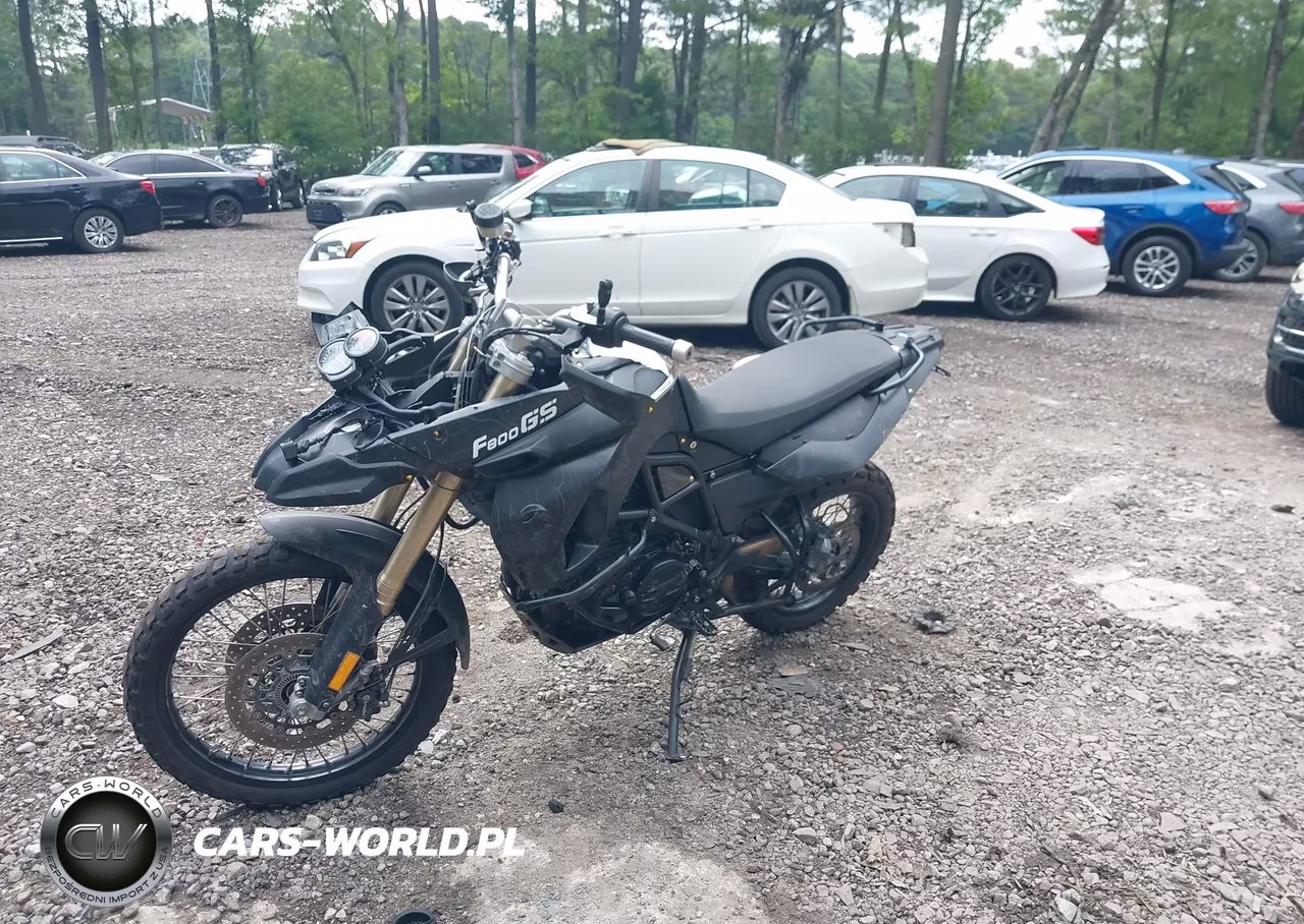 2009 BMW F800 Gs VIN:WB102290X9ZU00825 - 2
