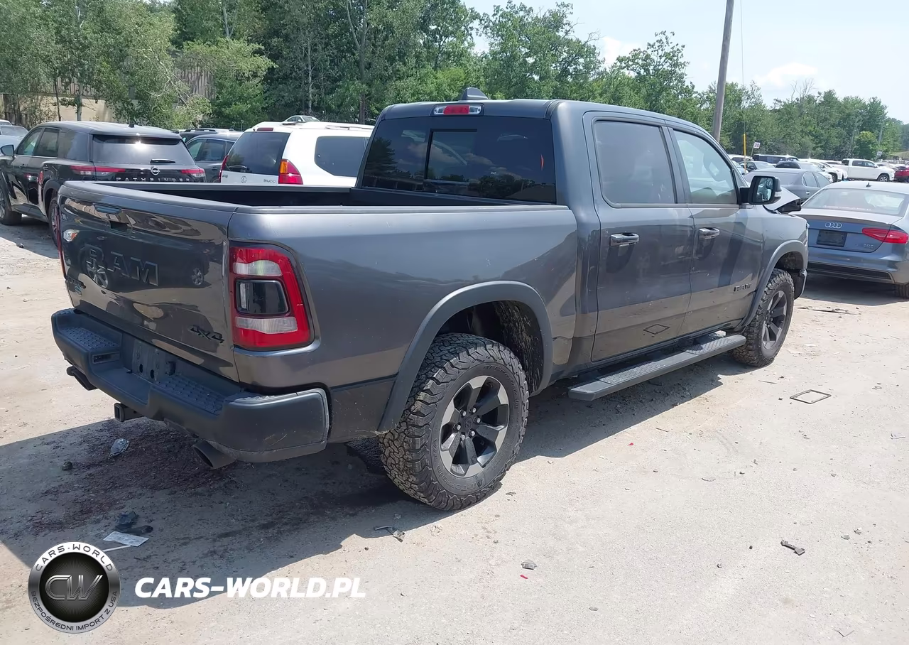 2019 Ram 1500 Rebel 4X4 5'7 Box VIN:1C6SRFLT2KN914867 - 3