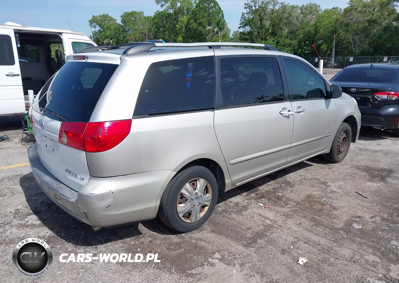 2008 Toyota Sienna Le VIN:5TDZK23C28S205900 - 4