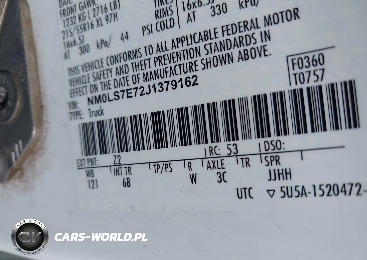 2018 Ford Transit Connect Xl VIN:NM0LS7E72J1379162 - 9