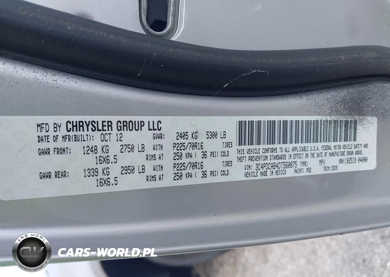 2013 Dodge Journey American Value Pkg VIN:3C4PDCAB4DT560875 - 9