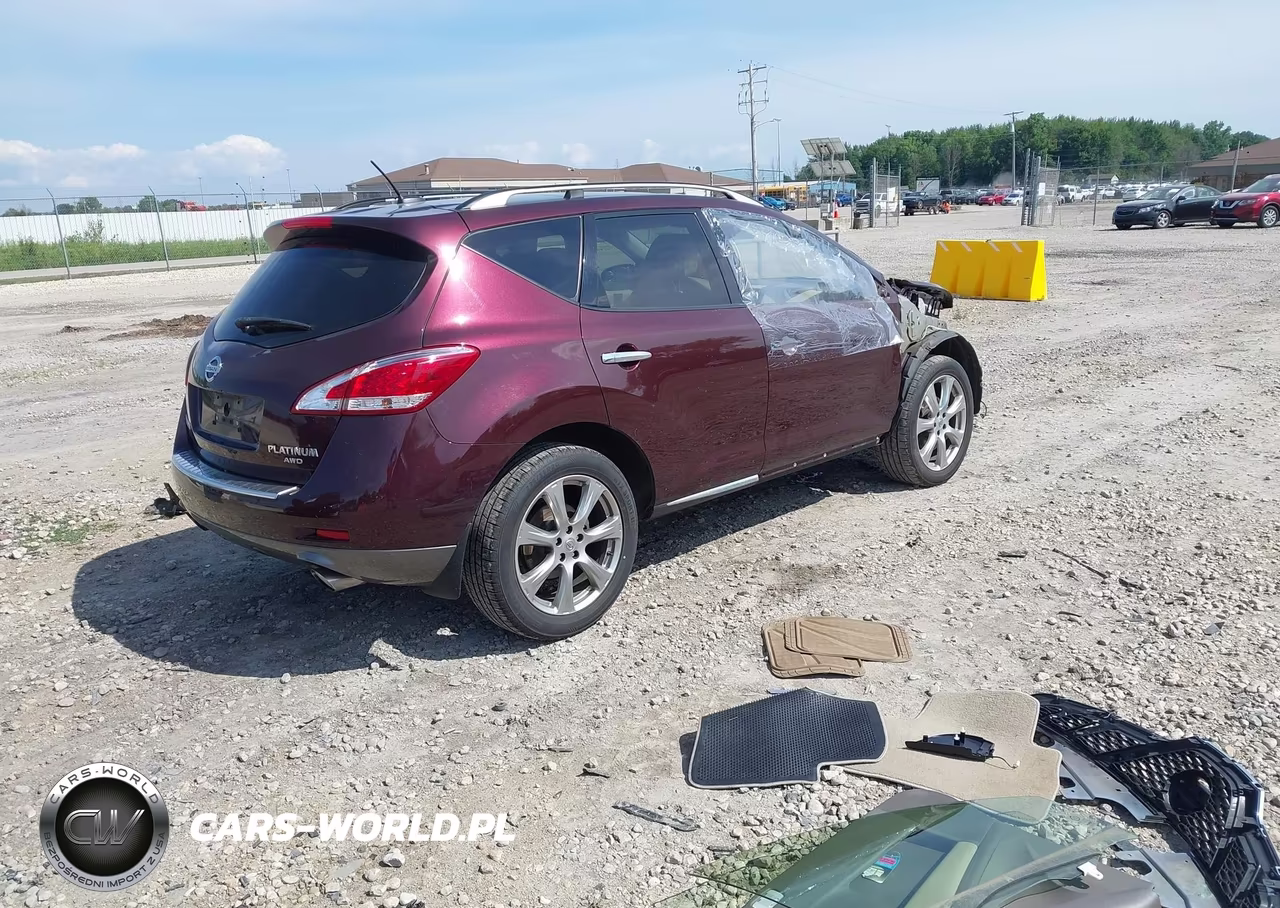 2014 Nissan Murano Le VIN:JN8AZ1MW1EW506251 - 4