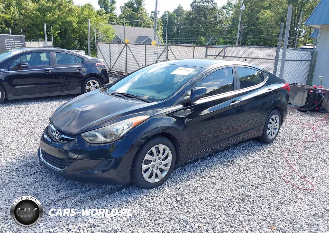 2013 Hyundai Elantra Gls VIN:KMHDH4AEXDU527968 - 2