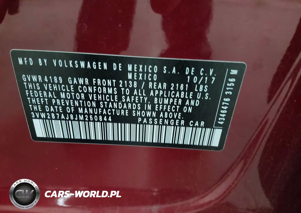 2018 Volkswagen Jetta 1.4T S VIN:3VW2B7AJ8JM250844 - 9