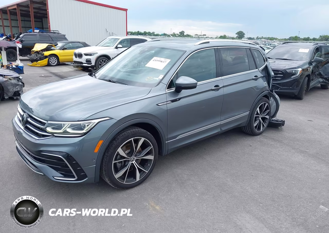 2022 Volkswagen Tiguan 2.0T Sel R-Line VIN:3VV4B7AX8NM176722 - 2