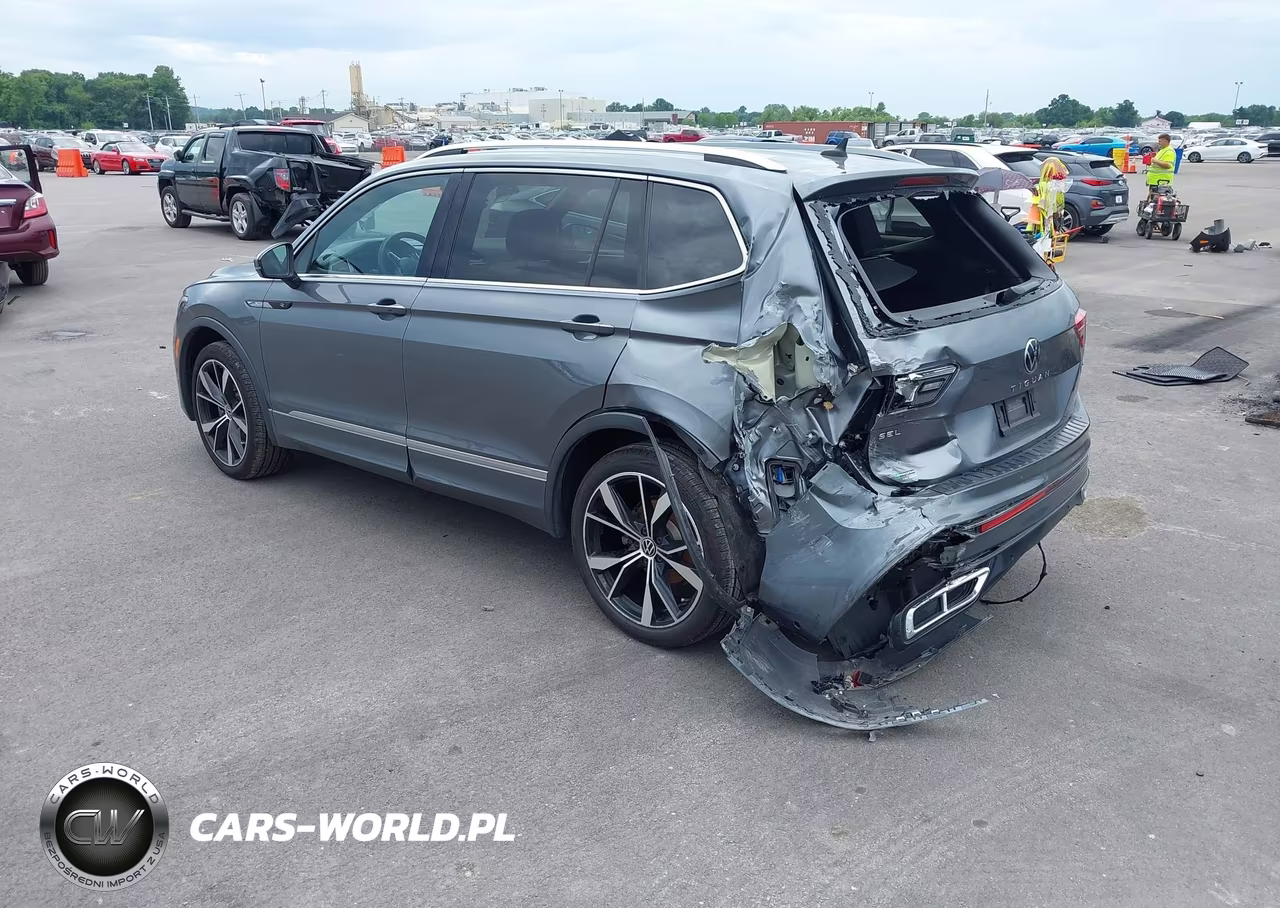 2022 Volkswagen Tiguan 2.0T Sel R-Line VIN:3VV4B7AX8NM176722 - 3