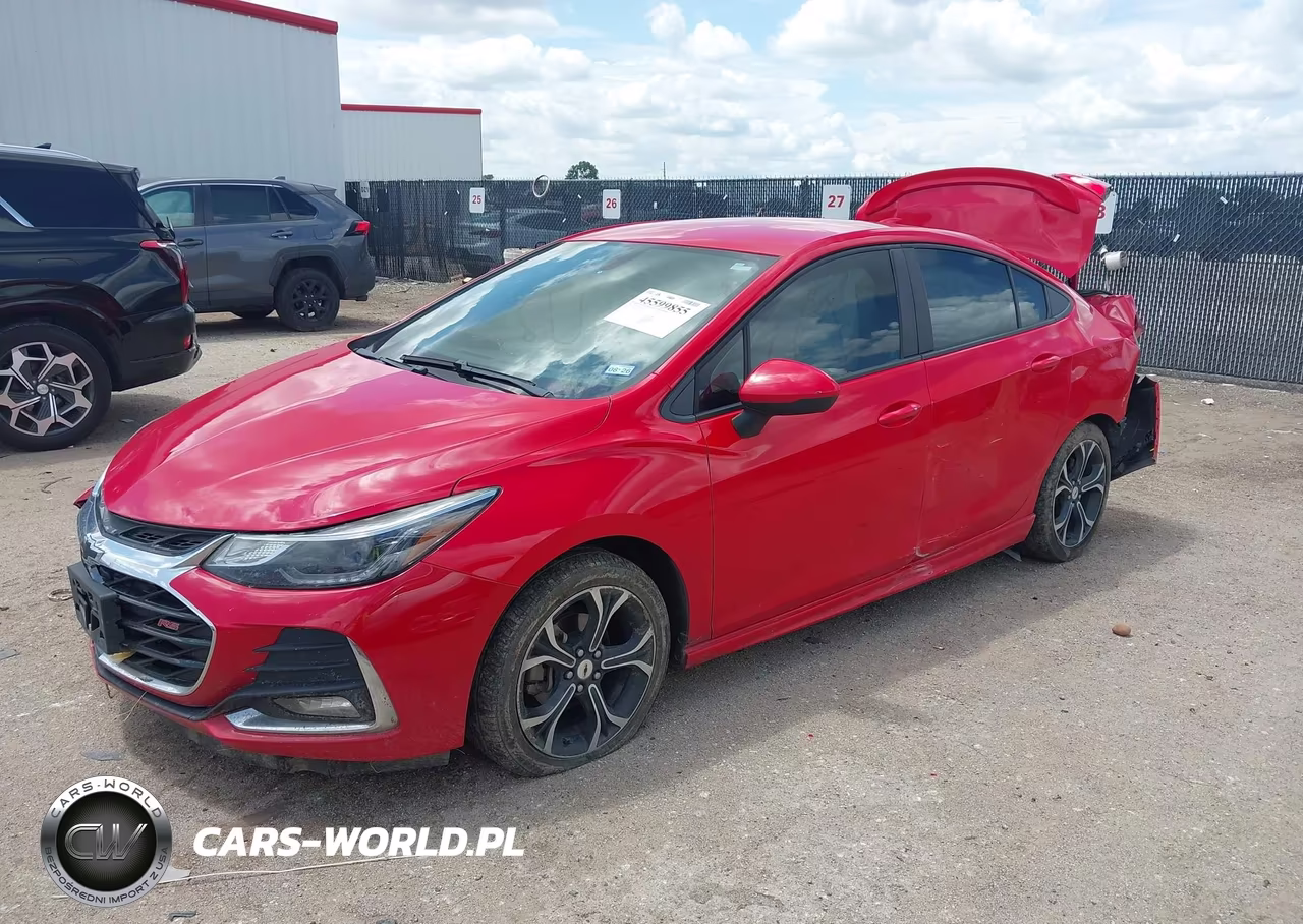 2019 Chevrolet Cruze Lt VIN:1G1BE5SM6K7139513 - 2