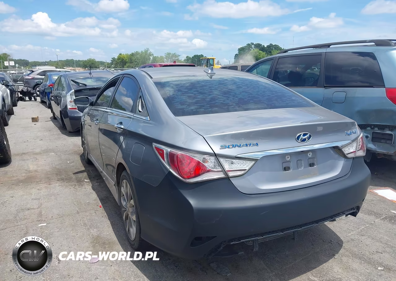 2015 Hyundai Sonata Hybrid VIN:KMHEC4A42FA137459 - 3