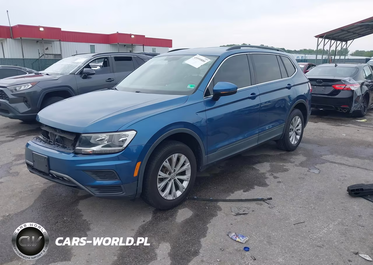 2019 Volkswagen Tiguan 2.0T Se-2.0T Sel-2.0T Sel R-Line-2.0T Sel R-Line Black VIN:3VV2B7AX8KM138166 - 2