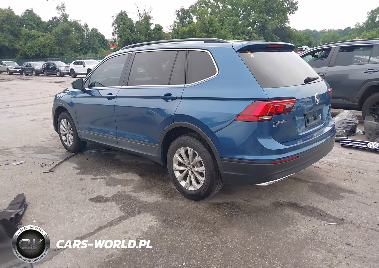 2019 Volkswagen Tiguan 2.0T Se-2.0T Sel-2.0T Sel R-Line-2.0T Sel R-Line Black VIN:3VV2B7AX8KM138166 - 3