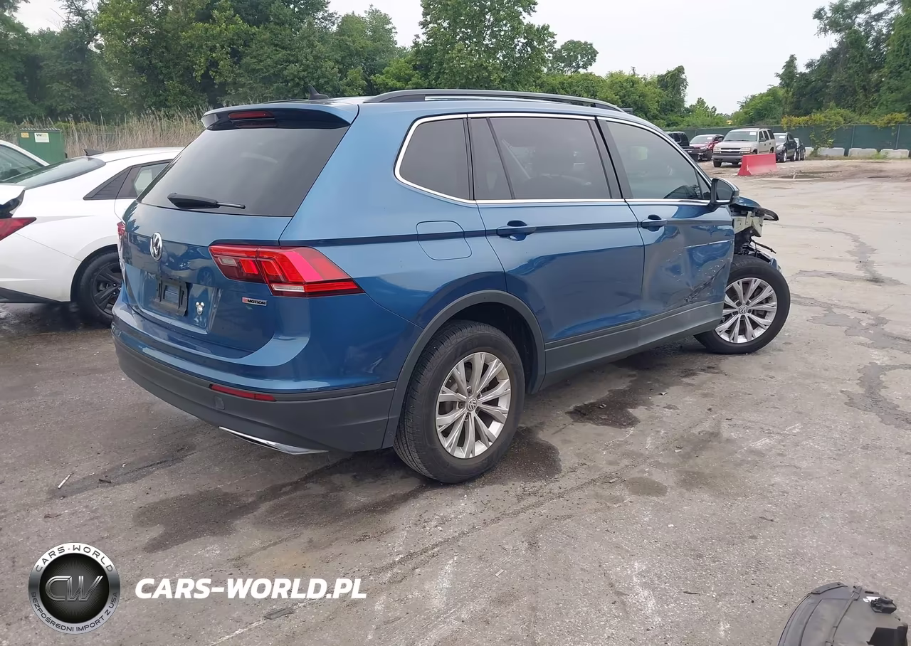2019 Volkswagen Tiguan 2.0T Se-2.0T Sel-2.0T Sel R-Line-2.0T Sel R-Line Black VIN:3VV2B7AX8KM138166 - 4