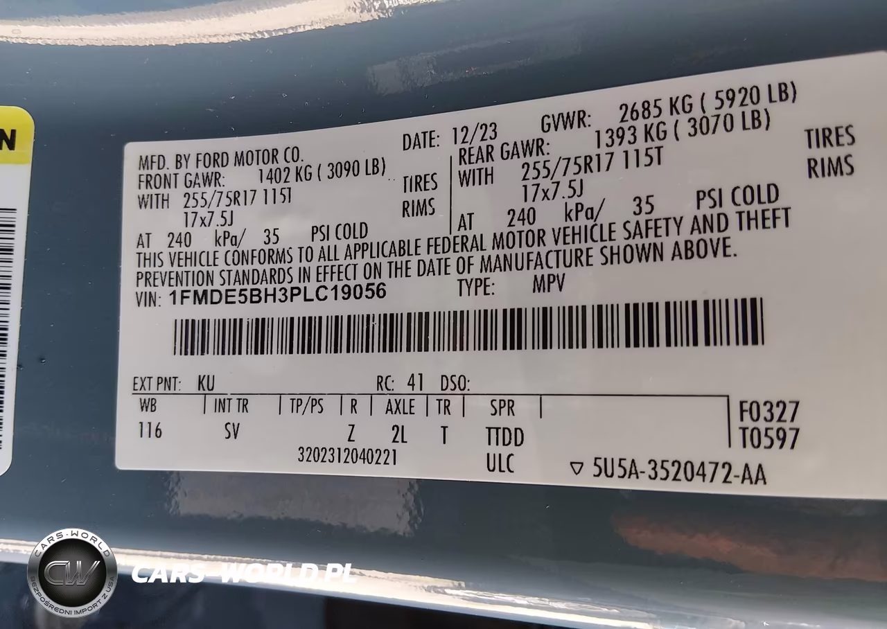 2023 Ford Bronco Big Bend VIN:1FMDE5BH3PLC19056 - 9