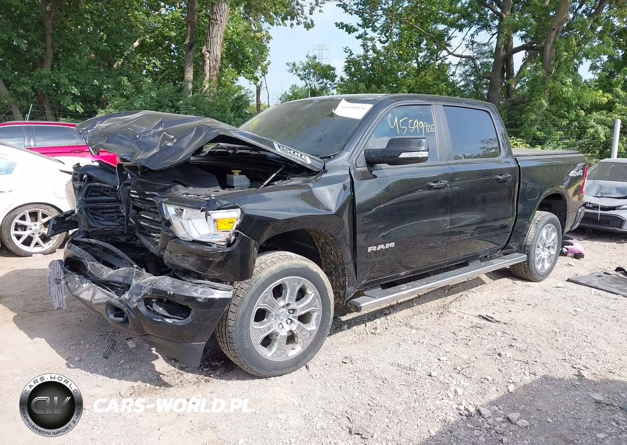 2019 Ram 1500 Big Horn-Lone Star 4X4 5'7 Box VIN:1C6SRFFT3KN765719 - 2