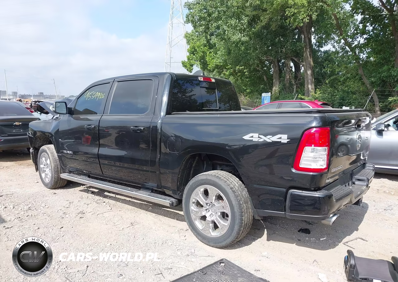 2019 Ram 1500 Big Horn-Lone Star 4X4 5'7 Box VIN:1C6SRFFT3KN765719 - 3