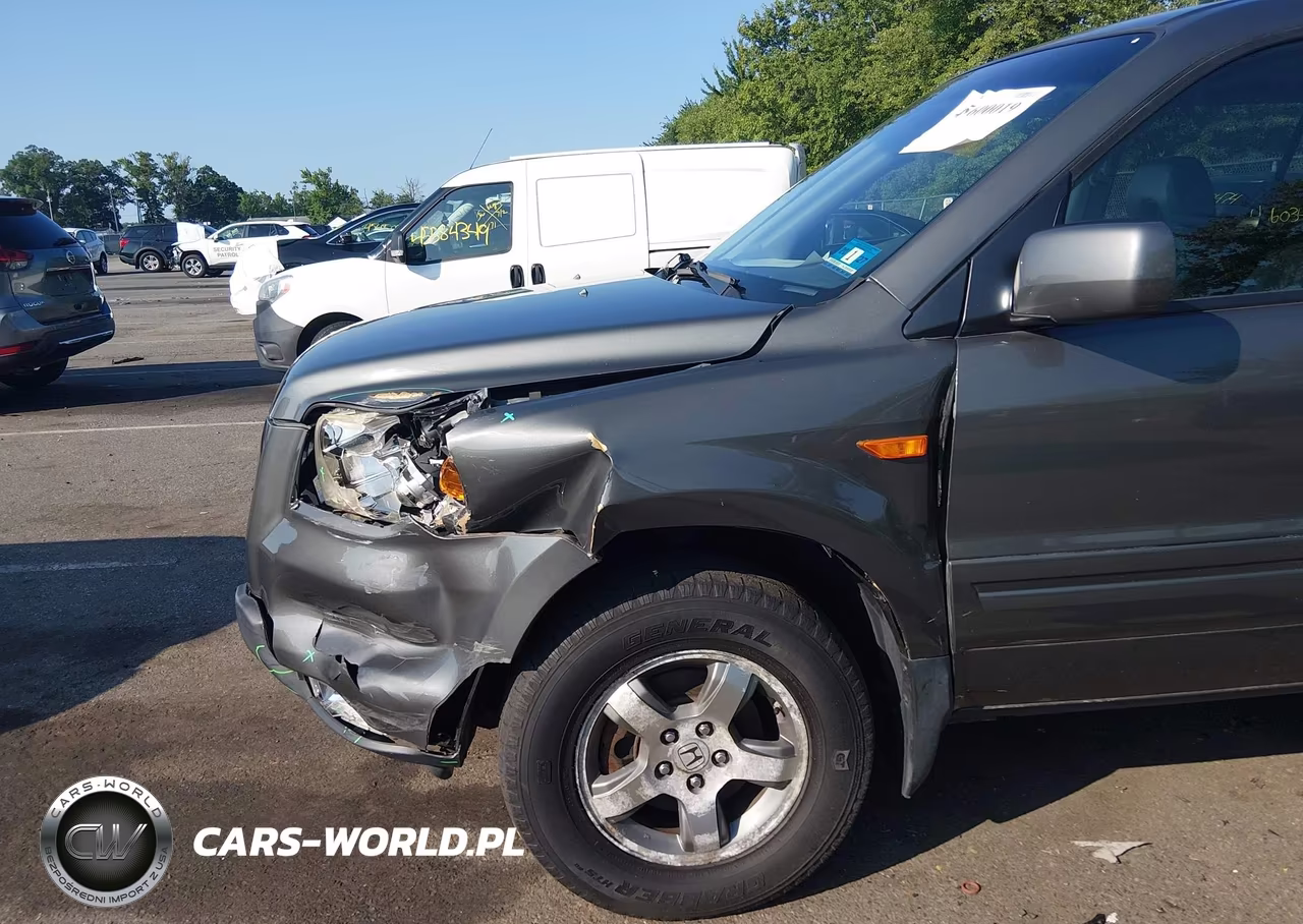 2007 Honda Pilot Ex-L VIN:2HKYF18587H527322 - 12