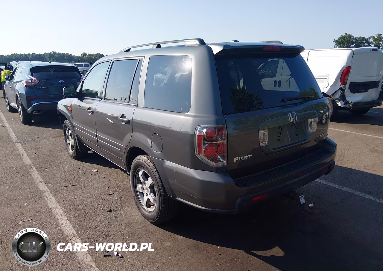 2007 Honda Pilot Ex-L VIN:2HKYF18587H527322 - 3