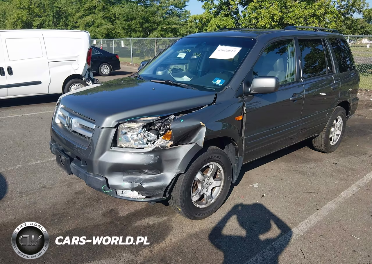 2007 Honda Pilot Ex-L VIN:2HKYF18587H527322 - 6