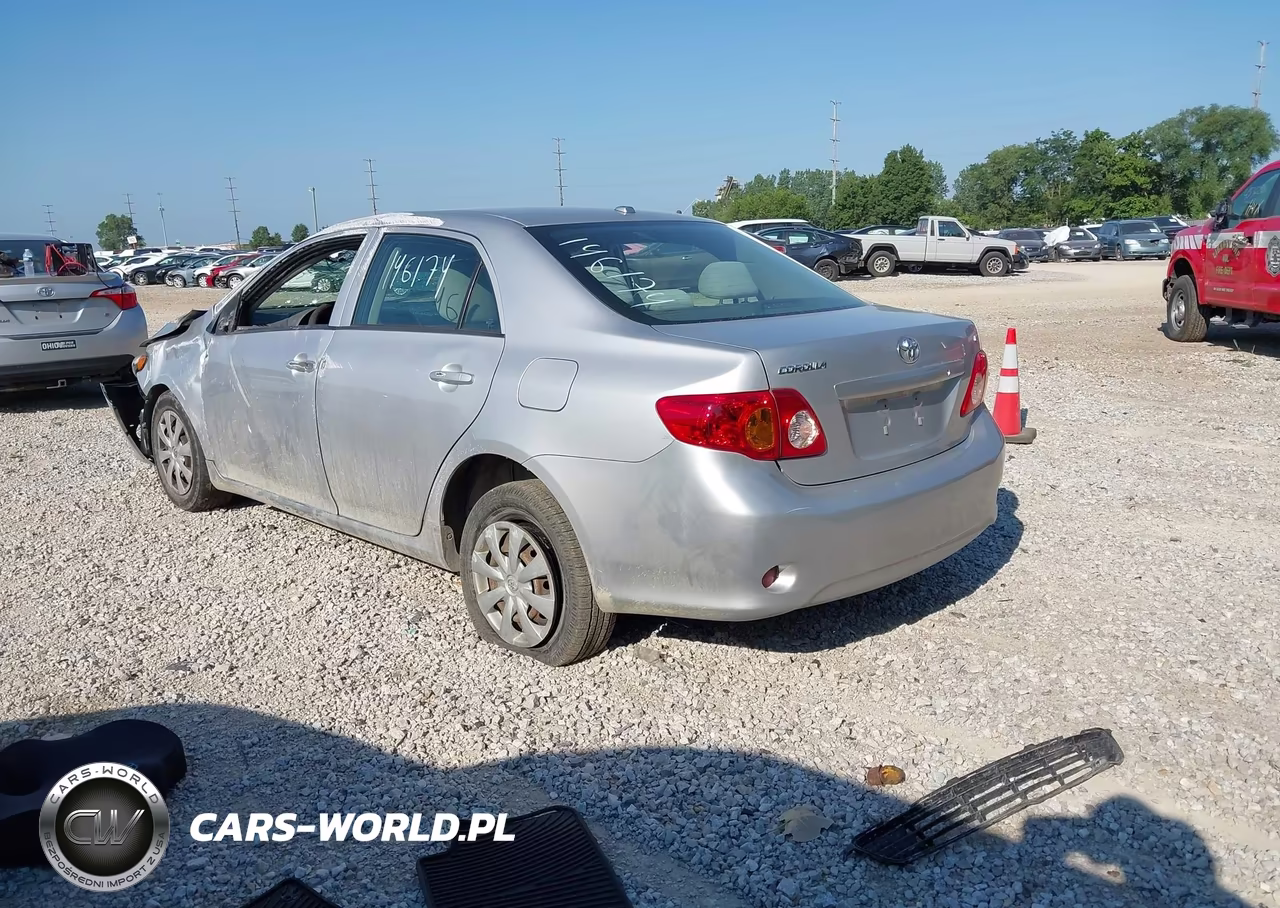 2009 Toyota Corolla Base VIN:2T1BU40E09C146174 - 3