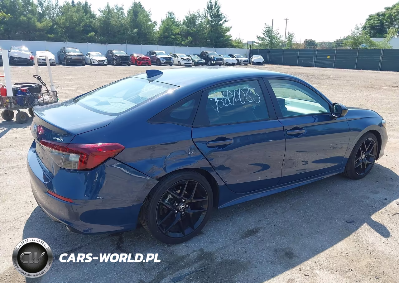 2025 Honda Civic Sport VIN:2HGFE2F57SH560785 - 6