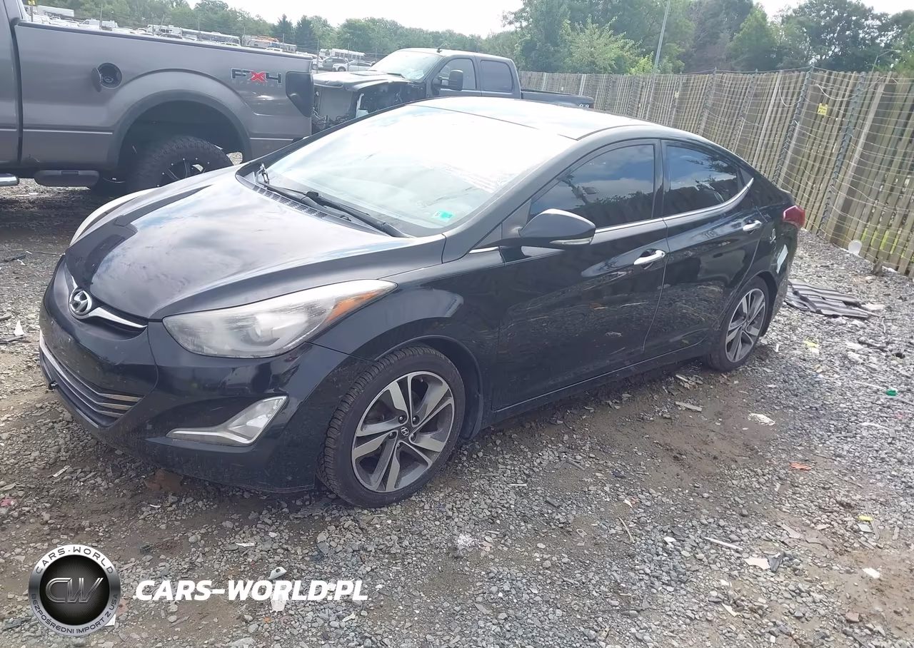 2014 Hyundai Elantra Limited VIN:KMHDH4AE3EU171848 - 2