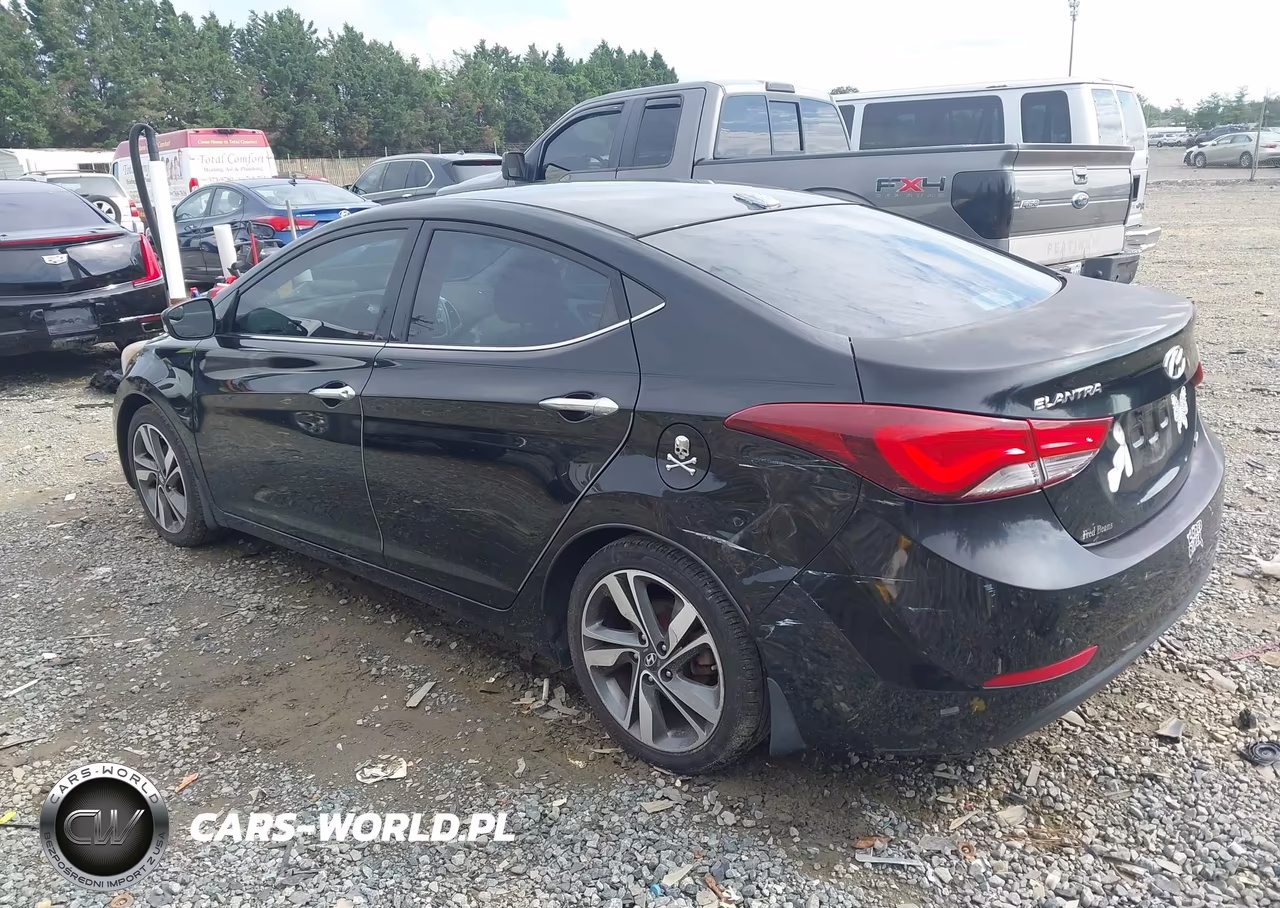 2014 Hyundai Elantra Limited VIN:KMHDH4AE3EU171848 - 3